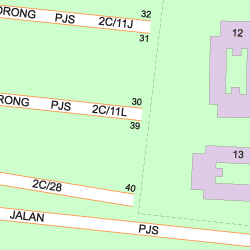 Map Of Jalan Pjs 2c 11