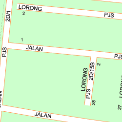 Map Of Jalan Pjs 2c 11