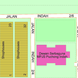 Dewan Serbaguna Mpsj Puchong Indah
