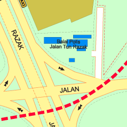 Map Of Bangunan Tabung Haji Kuala Lumpur 50400