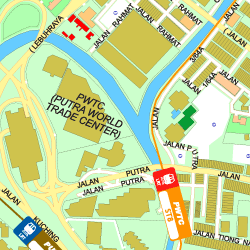 Map Of Maybank Medan Tuanku 50300
