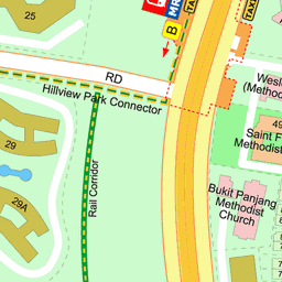 Hillview Mrt Station Map Hillview Mrt Station (Dt3)