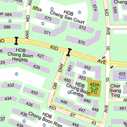 Ang Mo Kio Street Directory Location View Of 562 Ang Mo Kio Avenue 3, 560562