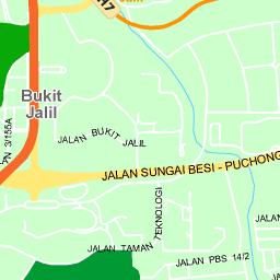 Bukit Jalil Map Bukit Jalil Malaysia