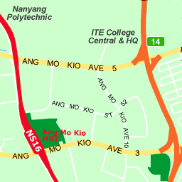 Ang Mo Kio Map Singapore Ang Mo Kio Map & Ang Mo Kio Singapore