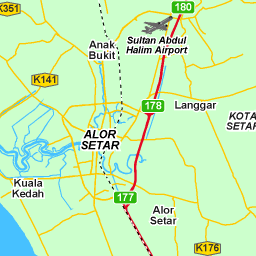 Map View Of All Karaoke In Kedah