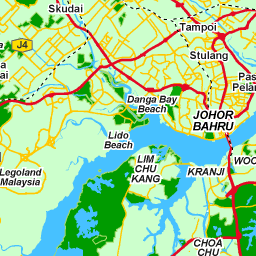Singapore Street Map Johore Battery